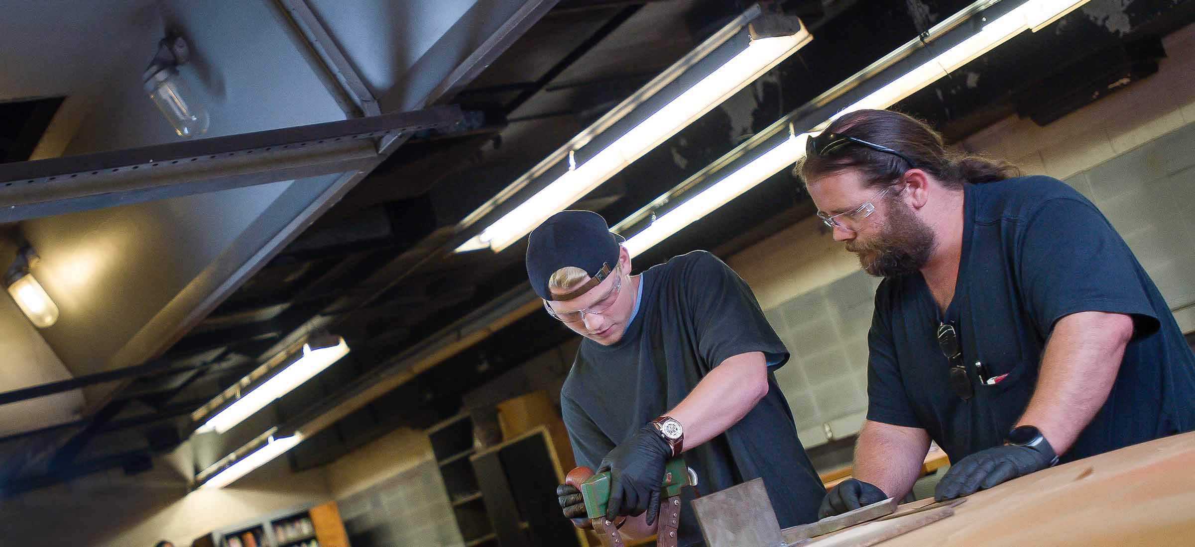 Advanced Manufacturing Students