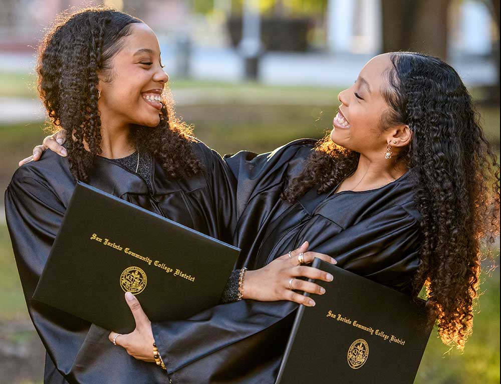 graduate twins